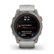 Garmin Fenix 7X Pro Sapphire Solar Titanium w. Fog Gray/Ember O. Band (010-02778-14/15)