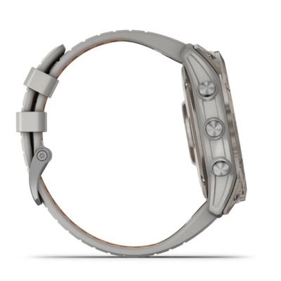 Garmin Fenix 7X Pro Sapphire Solar Titanium w. Fog Gray/Ember O. Band (010-02778-14/15)