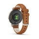 Garmin Lily 2 Classic Cream Gold з Tan Leather Band (010-02839-02)