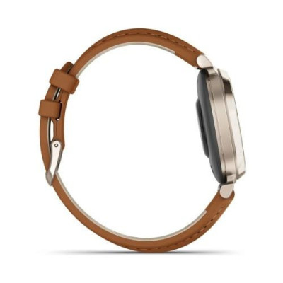 Garmin Lily 2 Classic Cream Gold з Tan Leather Band (010-02839-02)