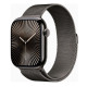 Apple Watch Series 10 GPS + Cellular 46mm Slate Titanium Case w. Slate Milanese Loop - M/L (MWYW3)