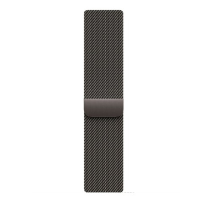 Apple Watch Series 10 GPS + Cellular 46mm Slate Titanium Case w. Slate Milanese Loop - M/L (MWYW3)