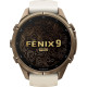 Garmin Fenix 9 Pro inReach 43mm Autumn Gold Titanium with Cream/French Gray Silicone Band (010-04335-20/21)