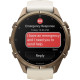 Garmin Fenix 9 Pro inReach 43mm Autumn Gold Titanium with Cream/French Gray Silicone Band (010-04335-20/21)