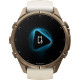 Garmin Fenix 9 Pro inReach 43mm Autumn Gold Titanium with Cream/French Gray Silicone Band (010-04335-20/21)
