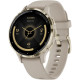 Garmin Venu 3 Soft Gold S. Steel Bezel w. French Gray Case and S. Band (010-02785-02)