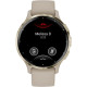 Garmin Venu 3 Soft Gold S. Steel Bezel w. French Gray Case and S. Band (010-02785-02)