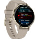 Garmin Venu 3 Soft Gold S. Steel Bezel w. French Gray Case and S. Band (010-02785-02)