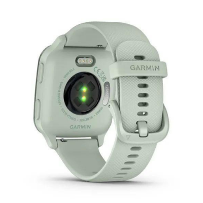 Garmin Venu Sq 2 Металевий Mint Aluminum Bezel з Cool Mint Case and Silicone Band (010-02701-02/12)