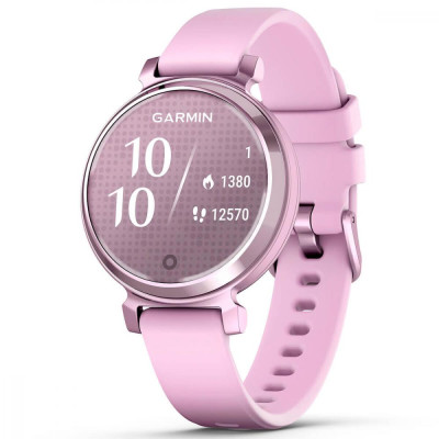Garmin Lily 2 Metallic Lilac with Lilac Silicone Band (010-02839-01) 