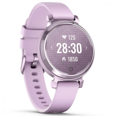 Garmin Lily 2 Metallic Lilac with Lilac Silicone Band (010-02839-01) 