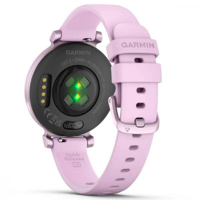 Garmin Lily 2 Metallic Lilac with Lilac Silicone Band (010-02839-01) 
