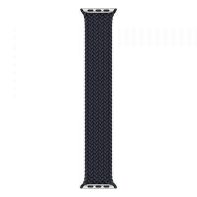 Apple Watch Series 6 LTE 40mm Silver Stainless Steel Case w. Atlantic Blue Braided Solo Loop (MY702+M0DV3)