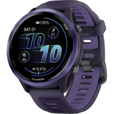 Garmin Forerunner 570 47mm Indigo Aluminium w. Translucent Imperial Purple/Indigo Band (010-02971-02)