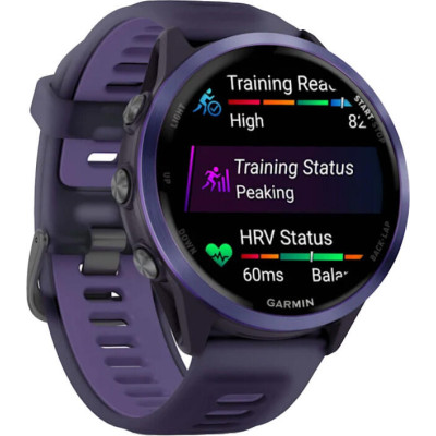 Garmin Forerunner 570 47mm Indigo Aluminium w. Translucent Imperial Purple/Indigo Band (010-02971-02)