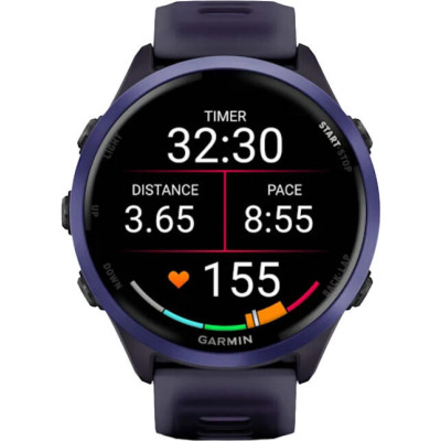 Garmin Forerunner 570 47mm Indigo Aluminium w. Translucent Imperial Purple/Indigo Band (010-02971-02)