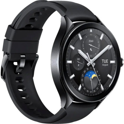 Xiaomi Watch 2 Pro Bluetooth Black Case with Black Fluororubber Strap (BHR7211GL)