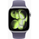 Apple Watch Series 11 GPS 42mm Silver Alu. Case w. Purple Fog S. Band - M/L (MEU74)
