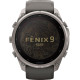 Garmin Fenix 9 Pro Solar 51mm Titanium with Pebble Gray/Silver Gray Silicone Band (010-04339-05/06)