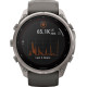 Garmin Fenix 9 Pro Solar 51mm Titanium with Pebble Gray/Silver Gray Silicone Band (010-04339-05/06)