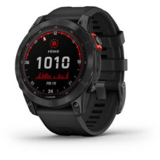 Garmin Fenix 7 Solar Slate Gray with Black Band (010-02540-10/11)