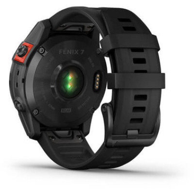 Garmin Fenix 7 Solar Slate Gray with Black Band (010-02540-10/11)