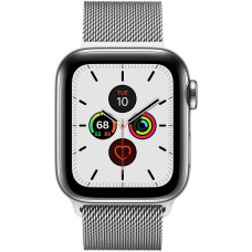 Apple Watch Series 5 LTE 40mm Steel w. Steel Milanese Loop - Steel (MWWT2)