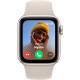 Apple Watch SE 2 GPS 40mm Starlight Aluminium Case w. Starlight Sport Band - S/M (MXEF3)
