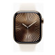 Apple Watch Series 10 GPS + Cellular 46mm Gold Titanium Case w. Starlight Sport Band - M/L (MWYY3)
