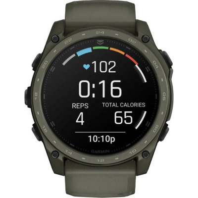 Garmin tactix 8 - 51 mm AMOLED Cerakote Olive w. Applied Ballistics Ultralight (010-04553-11/10)