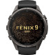 Garmin Fenix 9 Pro 43mm Carbon Gray DLC Titanium with Black/Pebble Gray Silicone Band (010-04335-15/16)