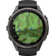 Garmin Fenix 9 Pro 43mm Carbon Gray DLC Titanium with Black/Pebble Gray Silicone Band (010-04335-15/16)