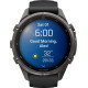 Garmin Fenix 9 Pro 43mm Carbon Gray DLC Titanium with Black/Pebble Gray Silicone Band (010-04335-15/16)