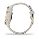 Garmin Venu 2S Light Gold Stainless Steel Bezel with Light Sand Case and Silicone Band (010-02429-01/11)