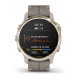 Garmin Fenix 6S Pro Solar Edition Light gold with shale grey suede band (010-02409-26)