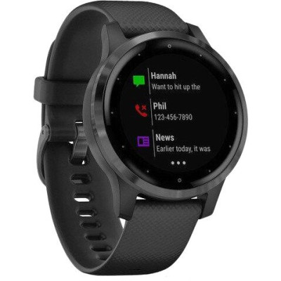 Garmin vivoactive 4S Black/Slate (010-02172-13)