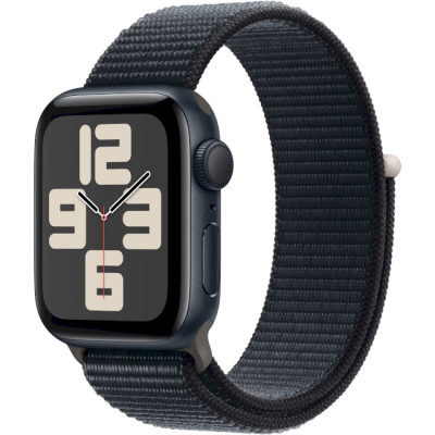 Apple Watch SE 2 GPS 40mm Midnight Aluminium Case w. Ink Sport Loop (MXEA3) 