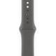 Apple Watch Series 10 GPS + Cellular 42mm Natural Titanium Case w. Stone Grey Sport Band - M/L (MWXE3)