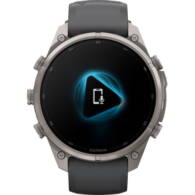 Garmin Fenix 9 Pro inReach 47mm Titanium with Graphite/Black Silicone Band (010-04336-20/21)