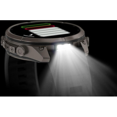 Garmin Fenix 9 Pro inReach 47mm Titanium with Graphite/Black Silicone Band (010-04336-20/21)