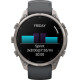 Garmin Fenix 9 Pro inReach 47mm Titanium with Graphite/Black Silicone Band (010-04336-20/21)