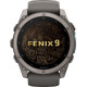 Garmin Fenix 9 51mm Titanium with Pebble Gray Silicone Band (010-04763-00/01)