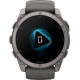 Garmin Fenix 9 51mm Titanium with Pebble Gray Silicone Band (010-04763-00/01)