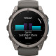 Garmin Fenix 9 51mm Titanium with Pebble Gray Silicone Band (010-04763-00/01)