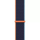 Apple Watch SE GPS + Cellular 44mm Silver Aluminum Case w. Deep Navy Sport L. (MYEN2)