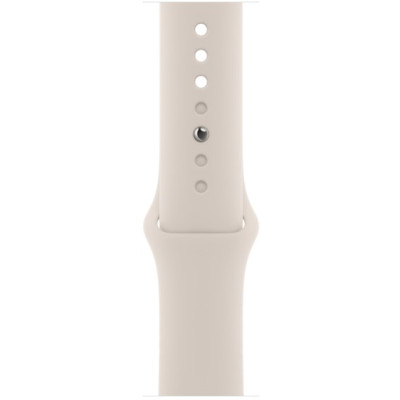 Apple Watch SE 2 GPS 44mm Starlight Aluminum Case with Starlight Sport Band (MNJX3)