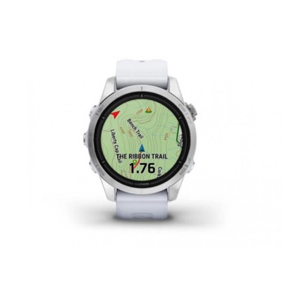 Garmin Epix Pro Gen 2 42мм Silver w. Whitestone Band (010-02802-00/01)