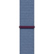 Apple Watch Series 9 GPS 41mm Starlight Aluminum Case w. Winter Blue Sport Loop (MR9K3)