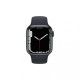 Apple Watch Series 7 GPS 41mm Midnight Aluminum Case With Midnight Sport Band (MKMX3)
