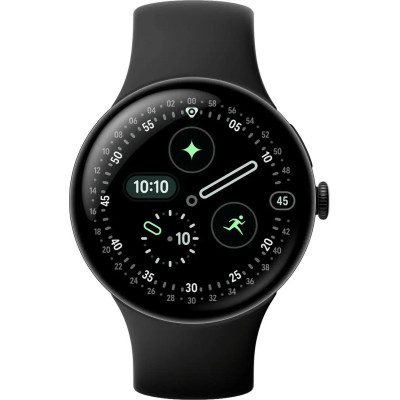Google Pixel Watch 4 45mm Wi-Fi Matte Black Aluminum case / Obsidian Active Band GA09962-EU